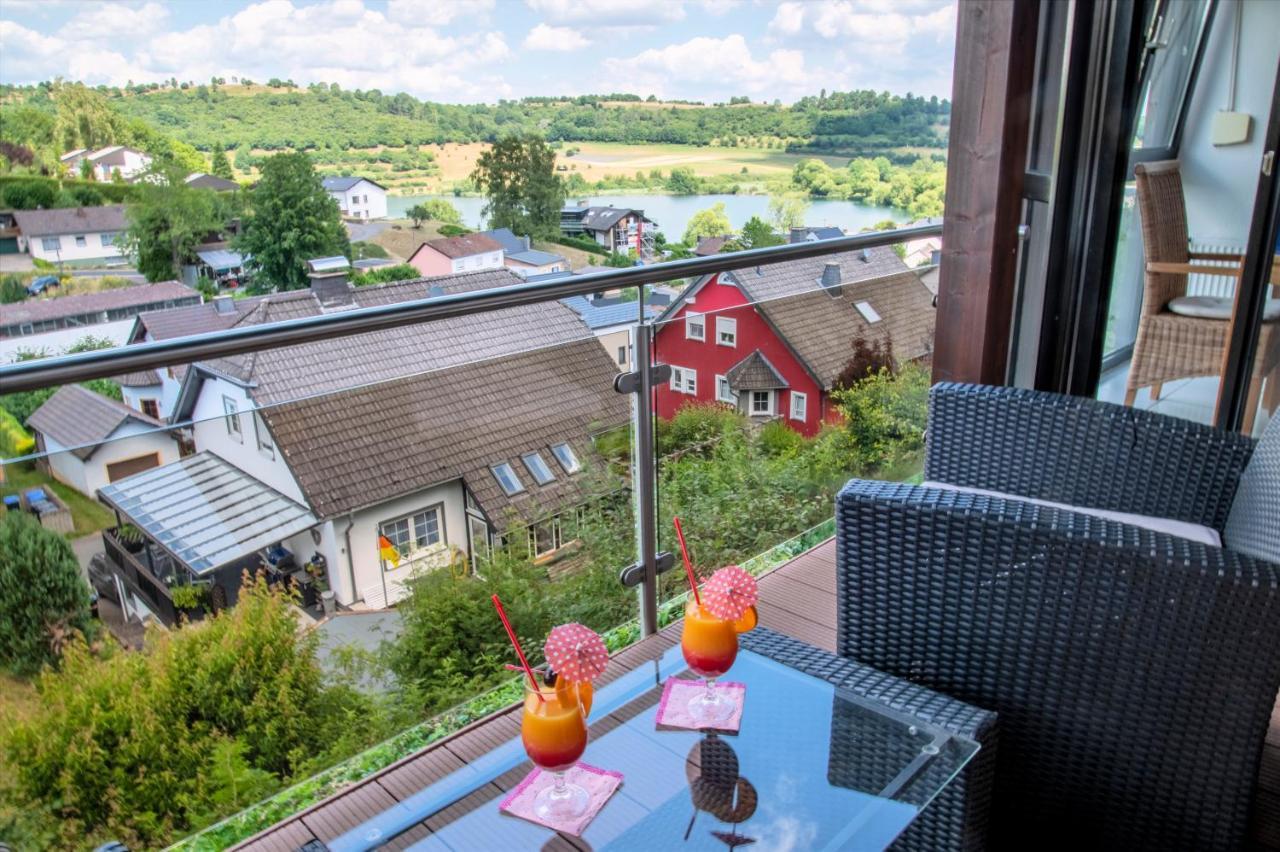 Ferienwohnung Seeblick Schalkenmehren Exterior foto