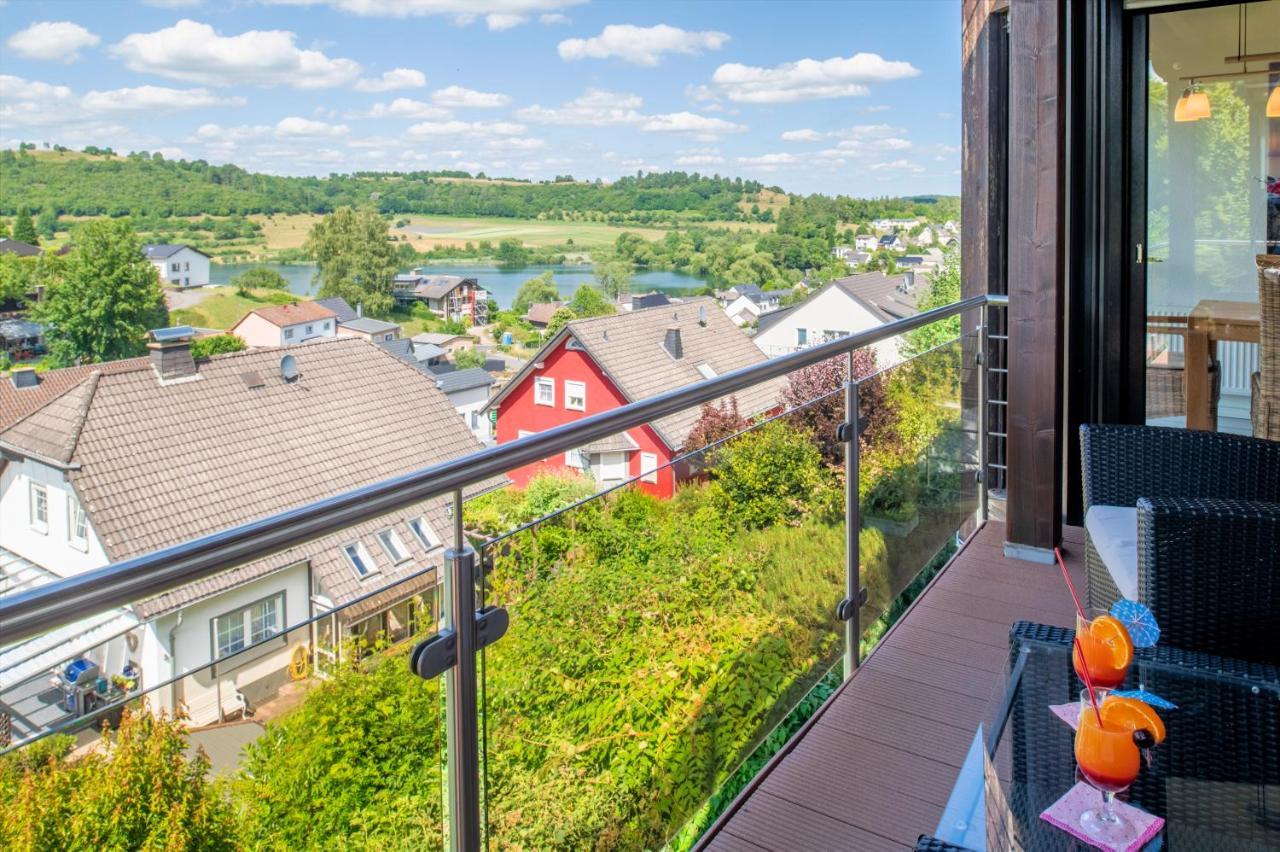 Ferienwohnung Seeblick Schalkenmehren Exterior foto