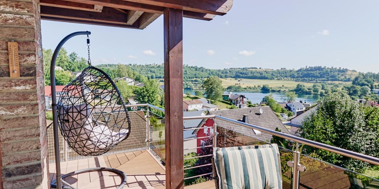 Ferienwohnung Seeblick Schalkenmehren Exterior foto
