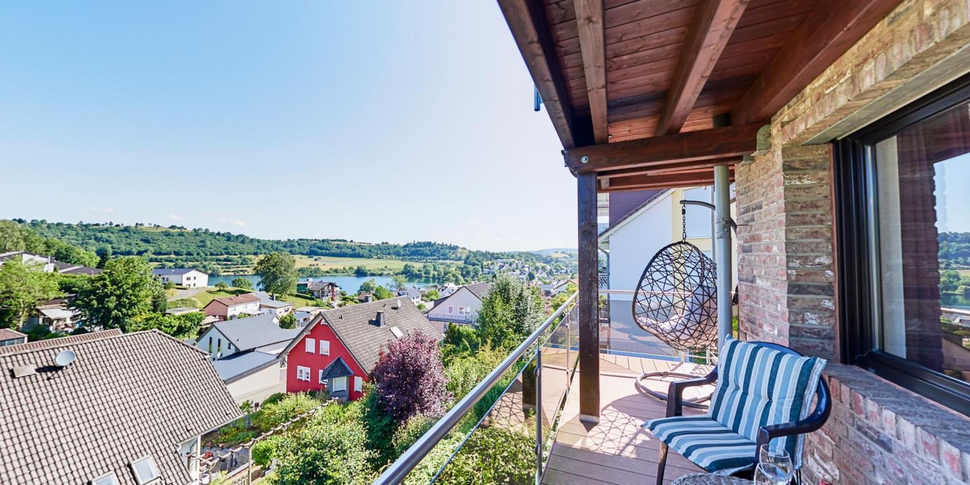 Ferienwohnung Seeblick Schalkenmehren Exterior foto