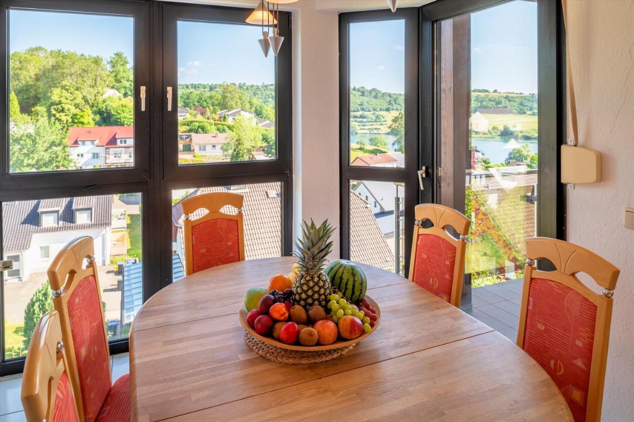 Ferienwohnung Seeblick Schalkenmehren Exterior foto
